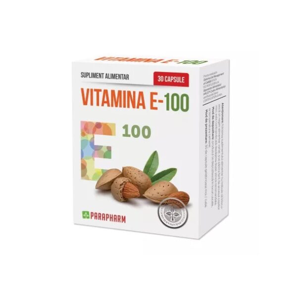 vitamina-e-100-30-capsule-parapharm-O17821-farmacia-morpheus Vitamina E-100, 30 Capsule, Parapharm