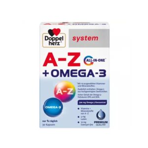 A-Z + Omega-3 System, 30 Capsule, Doppelherz