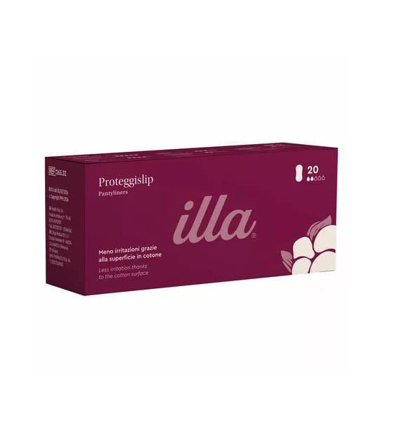 Absorbante Zilnice din Bumbac, 2 Picaturi, 20 Bucati, Illa Care