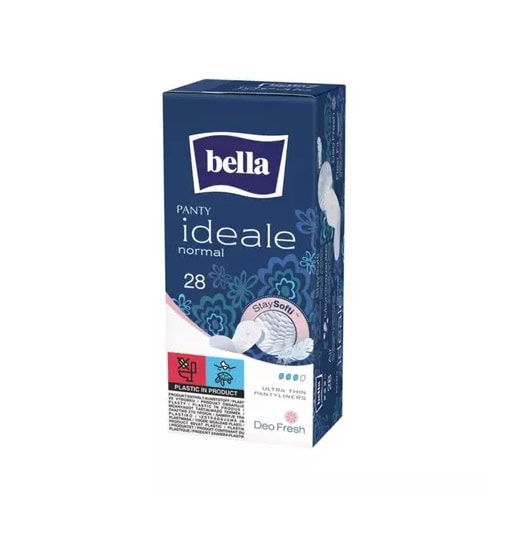 Absorbante Zilnice Panty Normal Ideale, Deo Fresh, 28 Bucati, Bella
