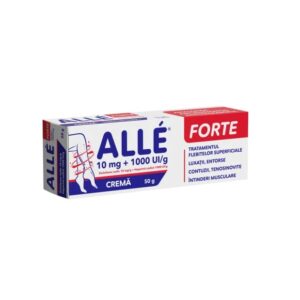 Alle Forte Crema 10mg + 1000 UI/g, 50 g, Fiterman