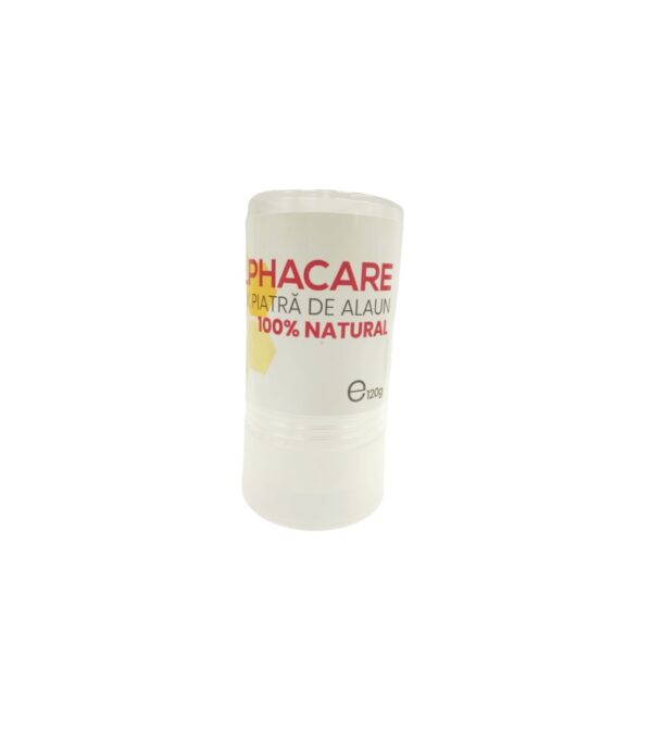 Alphacare Deodorant Stick Piatra de Alaun, 120g, Stager Med