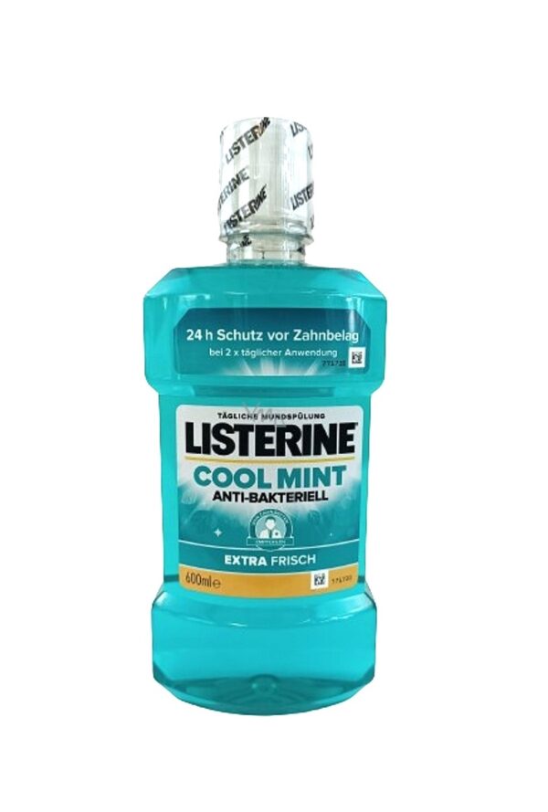 Apa de Gura Cool Mint Anti-Bacterial, 600 ml, Listerine