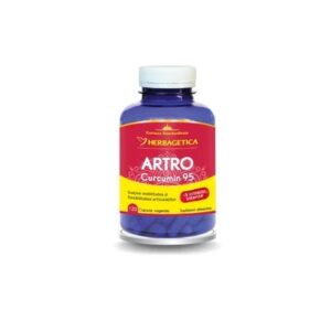 Artro + Curcumin 95, 120 Capsule, Herbagetica