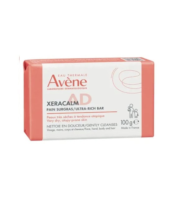 AVENE Sapun Solid Relipidant pentru Pielea Foarte Uscata Predispusa la Eczema Atopica si Mancarimi XeraCalm AD, 100 g