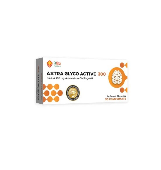 Axtra Glico Active 300, 30 Comprimate Masticabile, Esvida Pharma