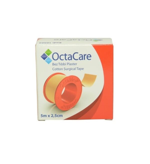 banda-adeziva-cu-suport-textil-25cm-x-5m-octacare-O17826-farmacia-morpheus Banda Adeziva cu Suport Textil, 2,5cm x 5m, Octacare