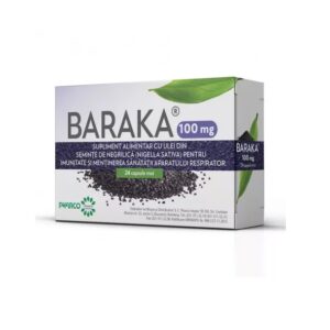 Baraka 100 mg, 24 Capsule Moi, Pharco