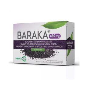 Baraka, 450 mg, 24 Capsule Moi, Pharco