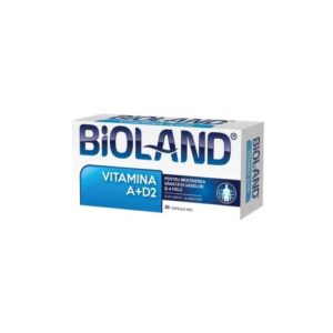 Bioland Vitamina A+D2, 30 Capsule Moi, Biofarm