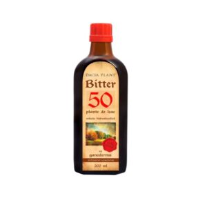Bitter din 50 de Plante cu Ganoderma, 200 ml, Dacia Plant