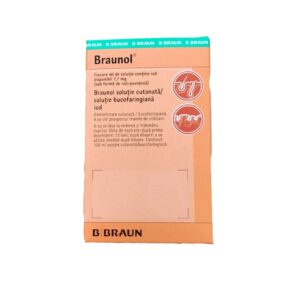 Braunol Solutie Cutanata, 7.7mg/ml, 100ml, B. Braun