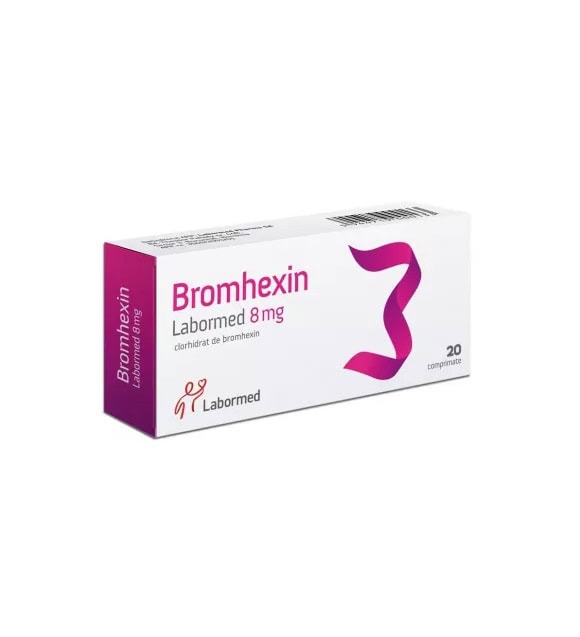 Bromhexin, 8 mg, 20 Comprimate, Labormed