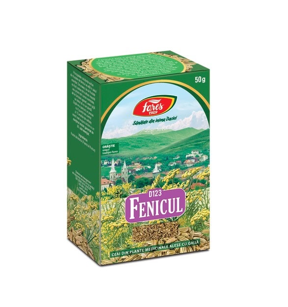 Ceai de Fenicul D 123, 50 g, Fares