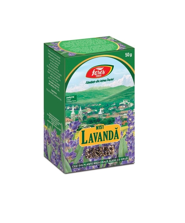 ceai-de-lavanda-flori-n-151-50-g-fares-O24457-farmacia-morpheus Ceai de Lavanda Flori N 151, 50 g, Fares