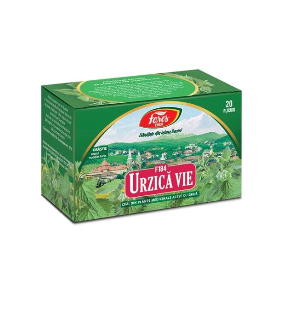 Ceai de Urzica Vie F 184, 20 Plicuri, Fares