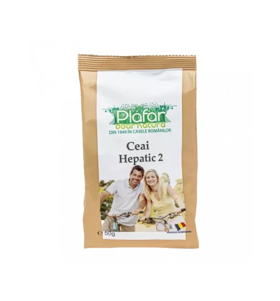 Ceai Hepatic 2, 50 g, Plafar