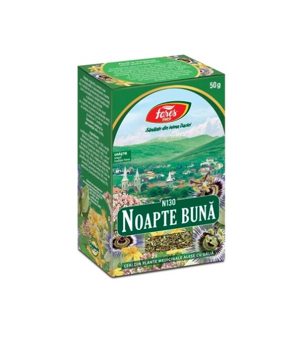 ceai-noapte-buna-n130-50-g-fares-O24646-farmacia-morpheus Ceai Noapte Buna, N130, 50 g, Fares