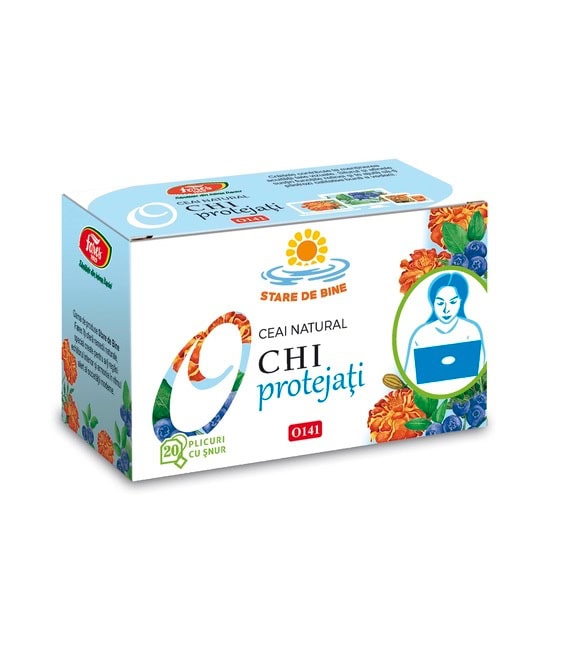 Ceai Ochi Protejati, O141, 20 Plicuri, Fares