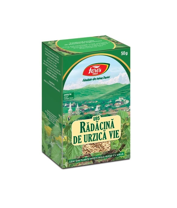 Ceai Radacina de Urzica Vie U95, 50 g, Fares