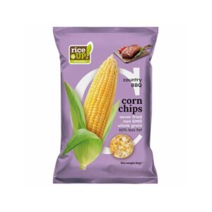 Chips din Porumb cu Country Barbecue, 60 g, RiceUP!