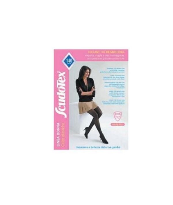 Ciorapi Extra Pantalon pentru Femei, 140 DENIER, 19-22 mmHg, 7S.S-490 Nr.5, Bej, ScudoTex