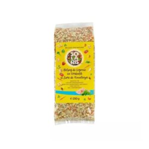 Condiment Belsug de Legume cu Verdeata si Sare de Himalaya, 250 g, Solaris