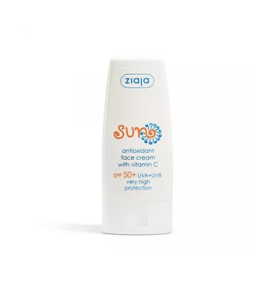 Crema Antioxidanta pentru Fata cu Vitamina C, SPF 50, 50 ml, Ziaja Sun