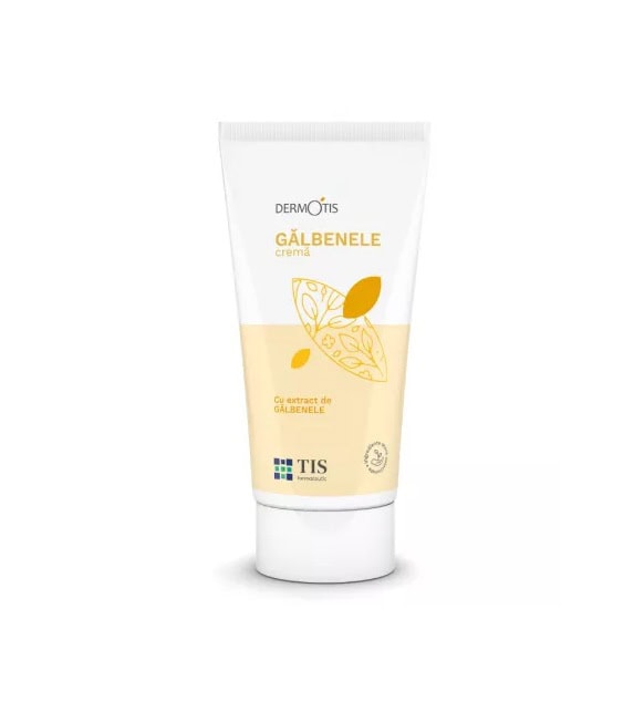 Crema cu Galbenele Dermotis, 50 ml, Tis Farmaceutic