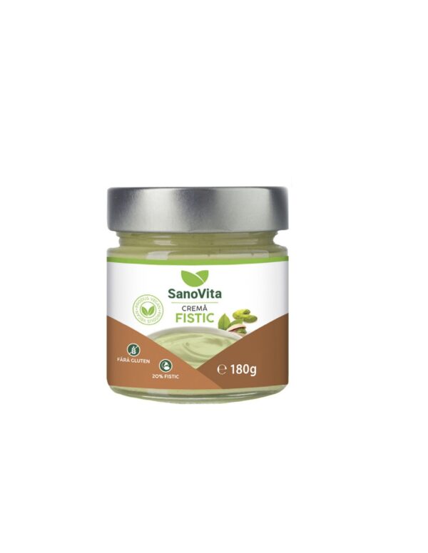 Cremă de Fistic 20%, 180 g, SanoVita