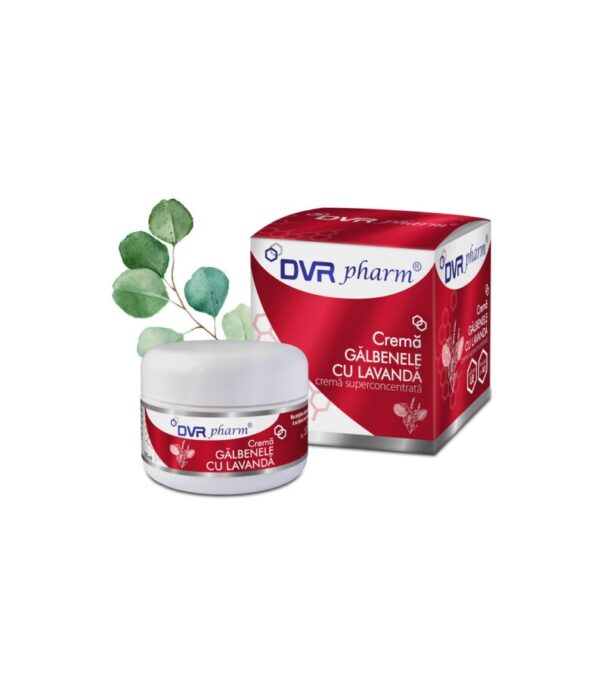 Cremă de Galbenele cu Lavanda, 50 ml, DVR Pharm