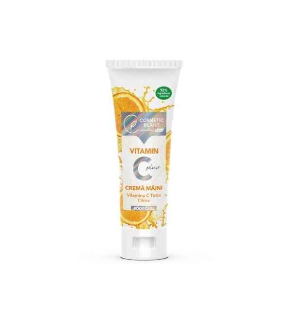 crema-de-maini-cu-textura-lejera-vitamin-c-plus-75-ml-cosmtic-plant-O35436-farmacia-morpheus Cremă de Maini cu Textura Lejera Vitamin C Plus, 75 ml, Cosmtic Plant