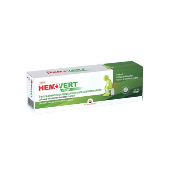 Crema Hemovert, 40 ml, Sun Wave Pharma