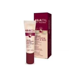 Crema Lift Intensiv pentru Contur Ochi si Buze Lift Instant, 15 ml, AslaVital