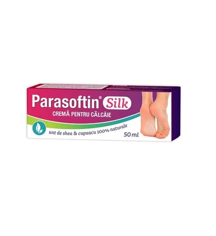 Crema pentru Calcaie Silk Parasoftin, 50ml, Zdrovit