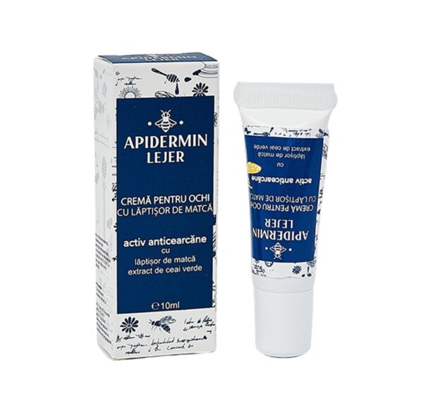 crema-pentru-ochi-activ-anticearcane-apidermin-lejer-10-ml-complex-apicol-O23761-farmacia-morpheus Crema pentru Ochi Activ Anticearcane Apidermin Lejer, 10 ml, Complex Apicol