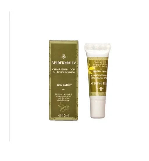 Crema pentru Ochi Apidermaliv, 10 ml, Complex Apicol