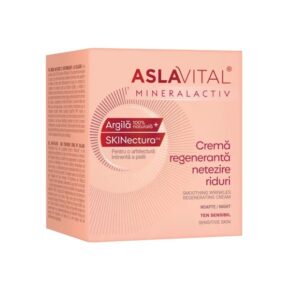 Crema Regeneranta pentru Netezirea Ridurilor Mineralactiv, 50 ml, AslaVital