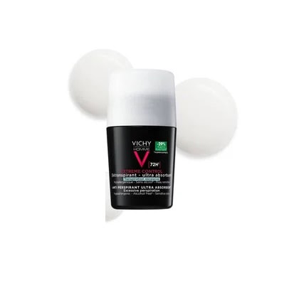 Deodorant Roll-On pentru Barbati, Control Extrem 72h Homme, 50ml, Vichy