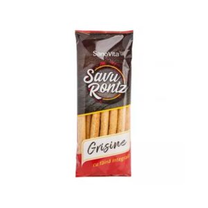 Grisine Simple cu Faina Integrala, 50 g, SanoVita
