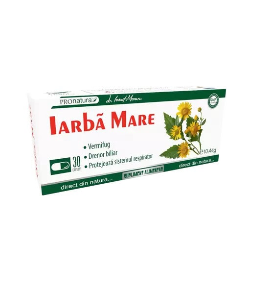 Iarba Mare, 30 Capsule, Pro Natura