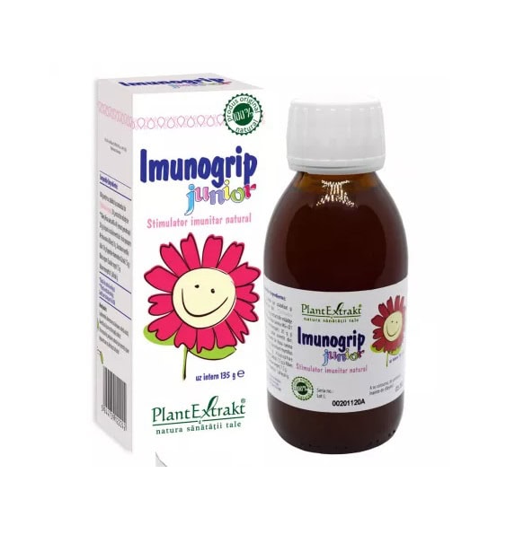 Imunogrip Junior, 100 ml, Plant Extrakt