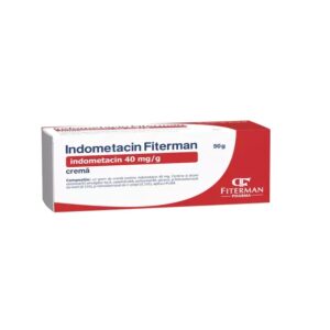 Indometacin Crema, 40 mg/g, 50 g, Fiterman