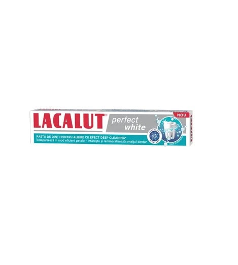 Lacalut Pasta de Dinti Perfect White, 75ml, Theiss Naturwaren