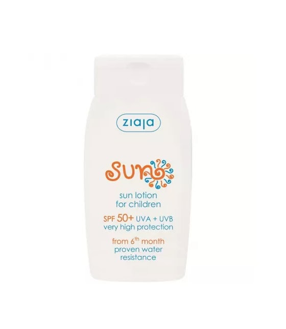 Lotiune Protectie Solara pentru Copii SPF 50, 125 ml, Ziaja
