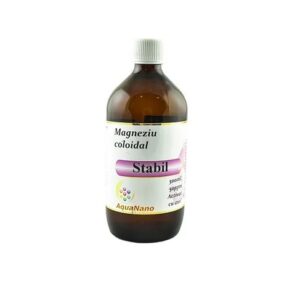 Magneziu Coloidal Stabil Aquanano 50 ppm, 500ml, Aghoras