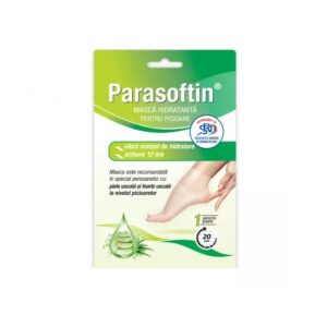 Masca Hidratanta pentru Picioare Parasoftin, 1 Pereche, Zdrovit