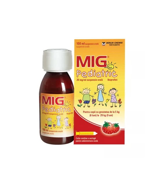 mig-pediatric-20-mg-ml-suspensie-orala-100-ml-berlin-cheme-ag-O22022-farmacia-morpheus Mig Pediatric, 20 mg/ml Suspensie Orală, 100 ml, Berlin-Cheme Ag