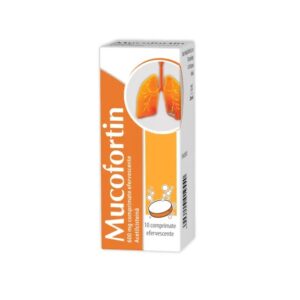 Mucofortin, 600 mg, 10 Comprimate Efervescente, Zdrovit