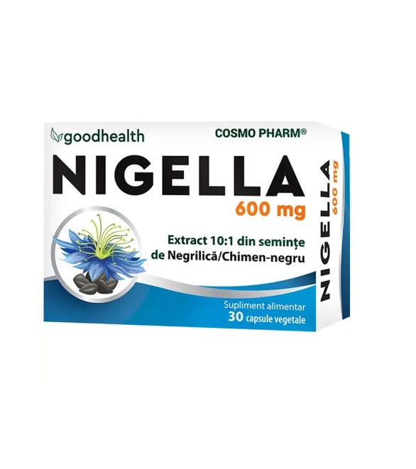 Nigella Sativa, 600 mg, 30 Capsule, Cosmopharm